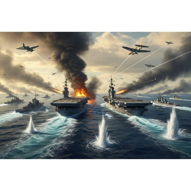 Découvrez la bataille mer de corail: récit historique, dates clés et enjeux stratégiques d'un duel naval pendant la Seconde Guerre mondiale. Analyses concises, sources fiables et portraits des protagonistes pour comprendre ce tournant maritime.