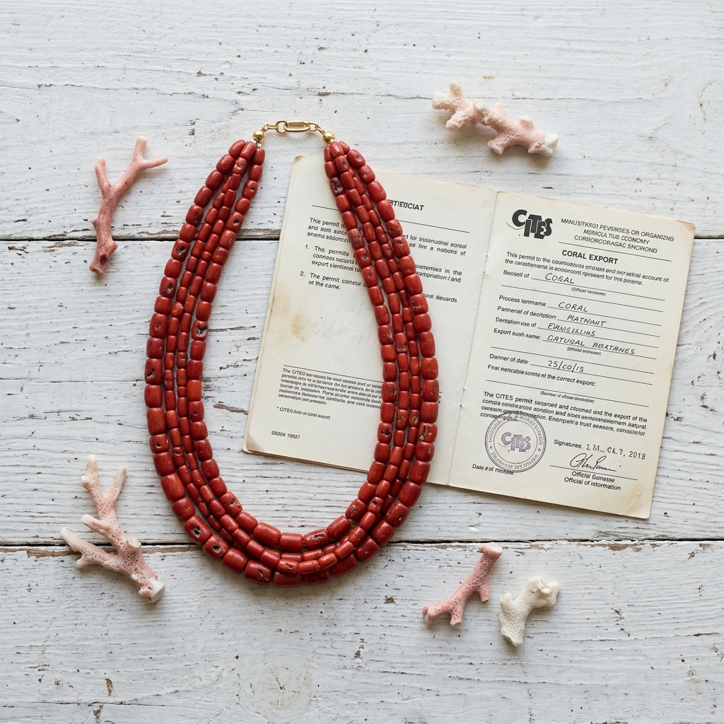 Certificat cites corail : utilité et exemples - illustration