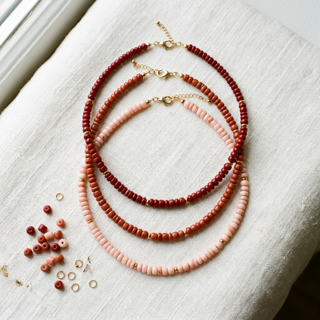 Comment choisir un collier en corail bambou - illustration